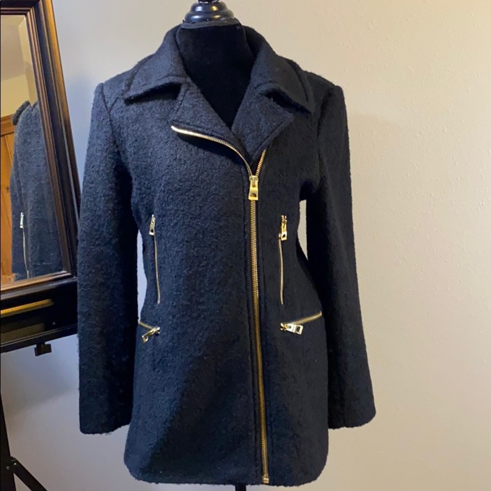 Guess Polyester and Wool Coat
